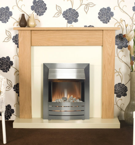 Adam Southwold Electric Suite With Adam Helios Electric Fire